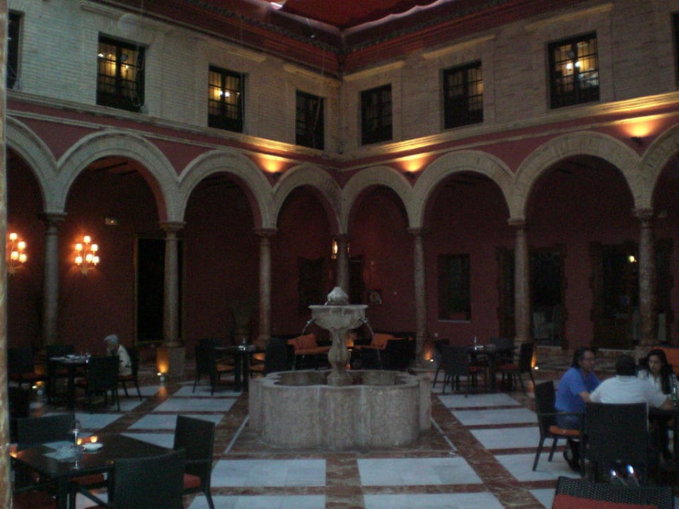 Innenhof Hotel Santo Domingo