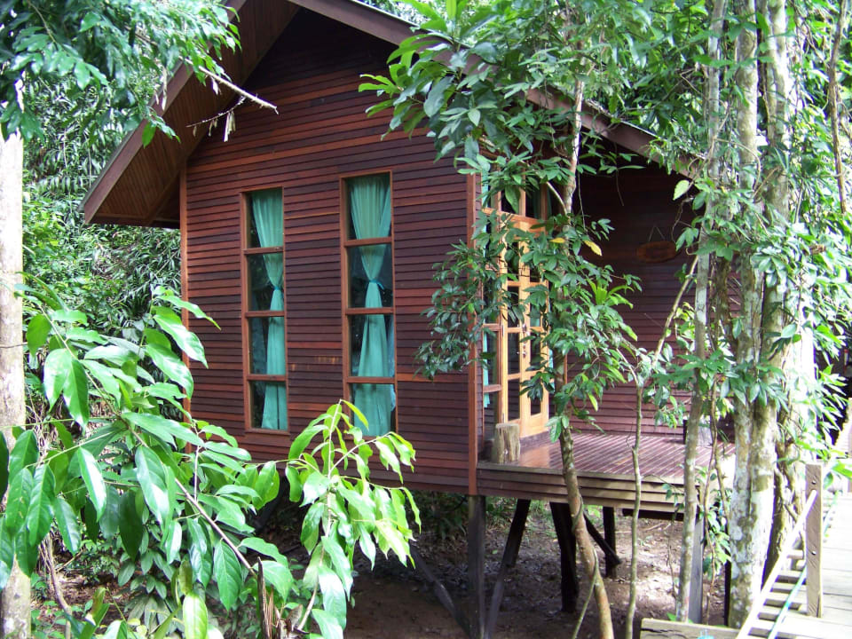 Aussemansicht Borneo Natural Sukau Bilit Resort