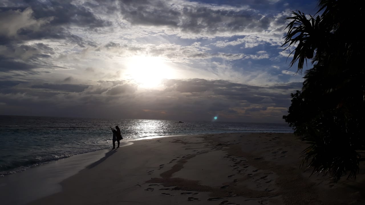 Ausblick Angaga Island Resort