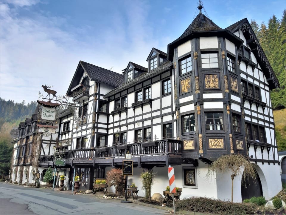 Außenansicht Relais Chateaux Jagdhof Glashütte