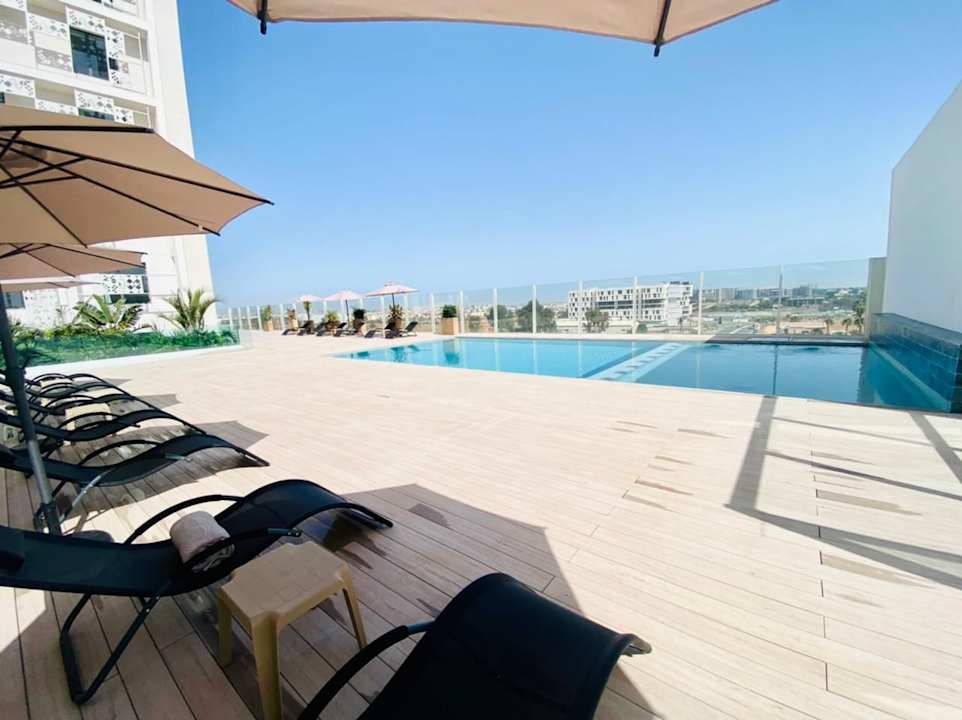 Pool Hilton Garden Inn Casablanca Sud