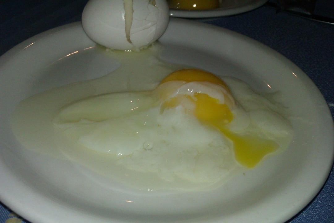 Weich gekochtes Ei Nr. 2 Hotel African Queen