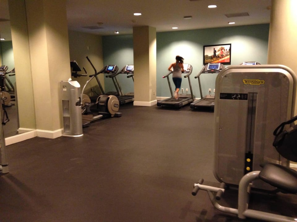 Fairmont gym cardio machines Hotel The Fairmont San Jose