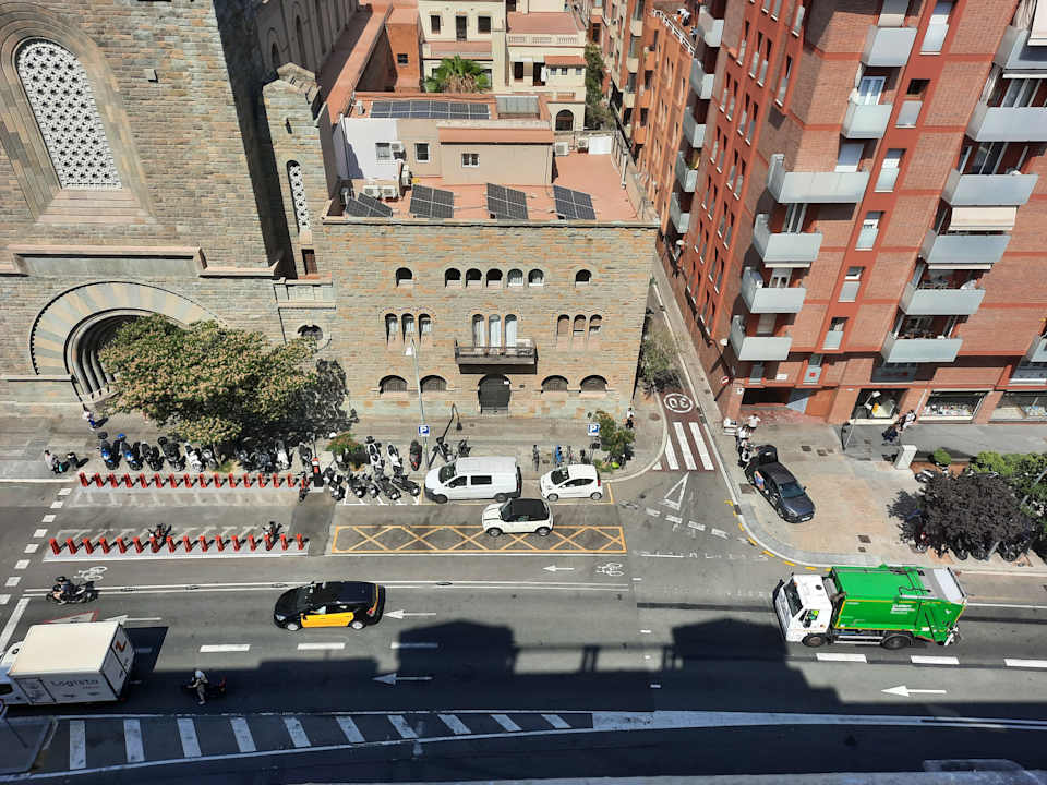 Ausblick Hotel Via Augusta