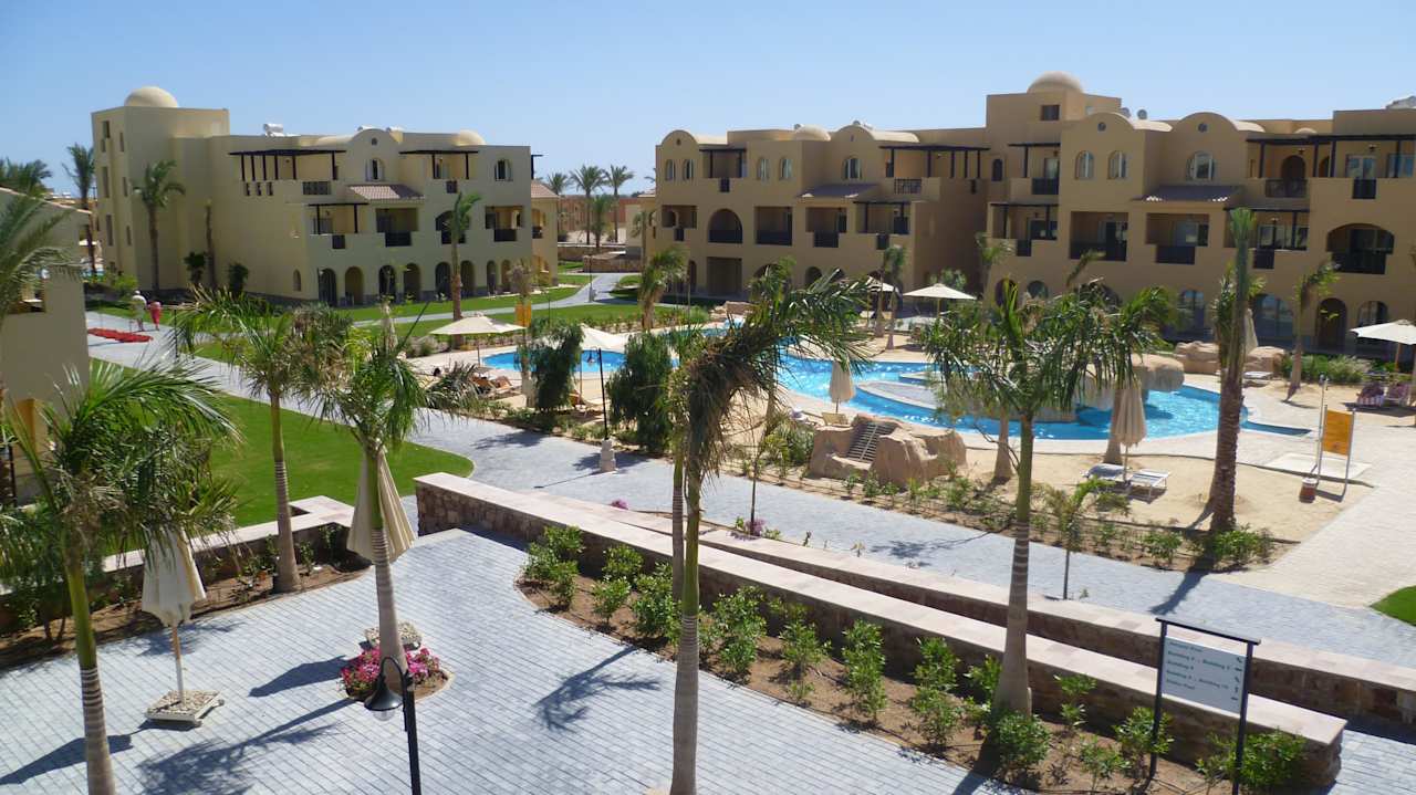 Rundrum nur 2 stöckige Häuser Stella Garden Resort & Spa, Makadi Bay