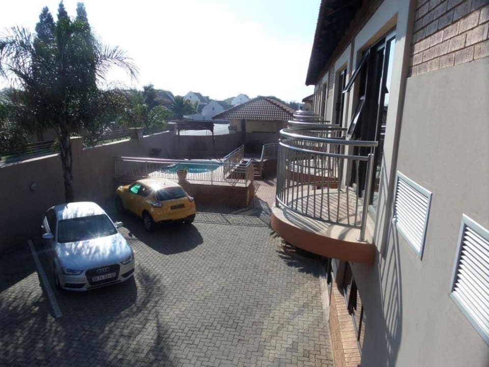 Blick vom Balkon zum Pool (seitlich) Hotels Europrime