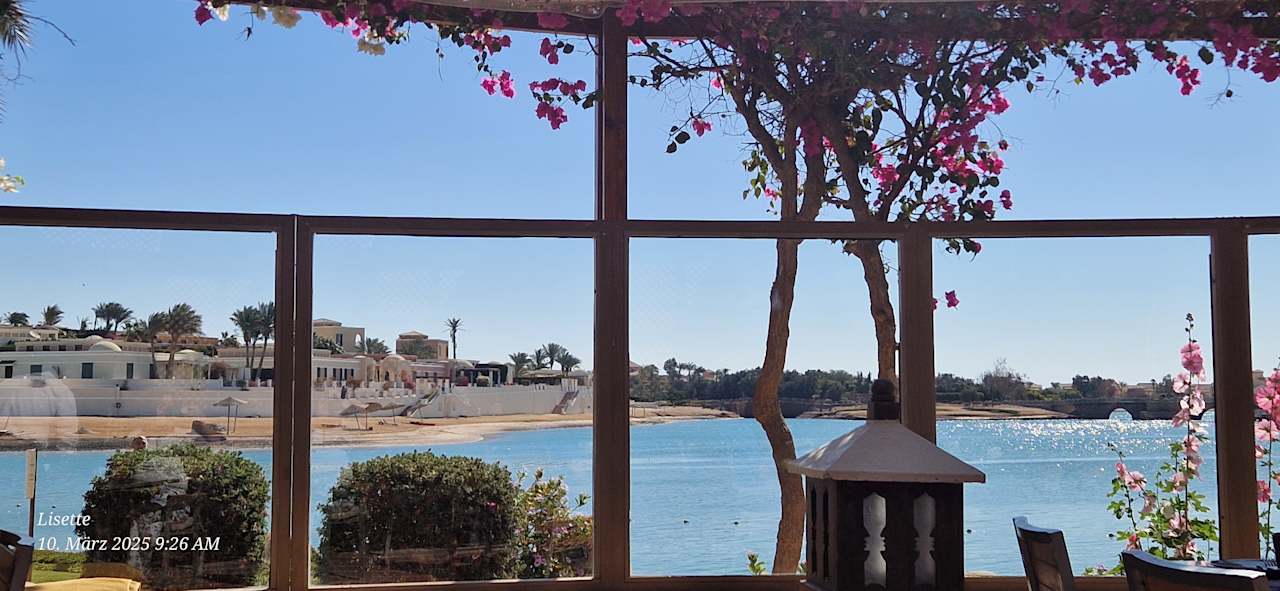 Ausblick Sultan Bey Hotel, El Gouna