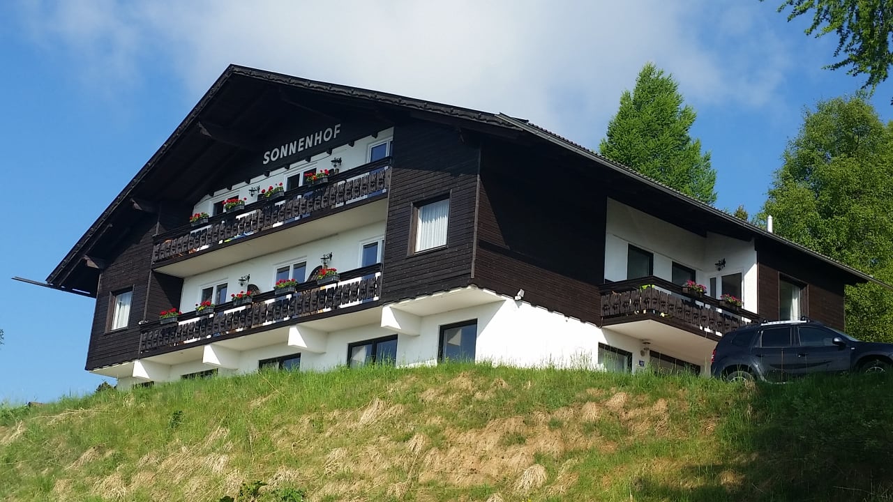 Außenansicht Appartements Sonnenhof Hochrindl