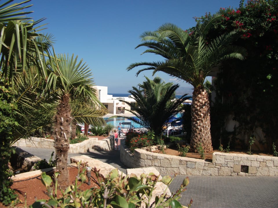 Weg in der Anlage Grand Hotel Holiday Resort