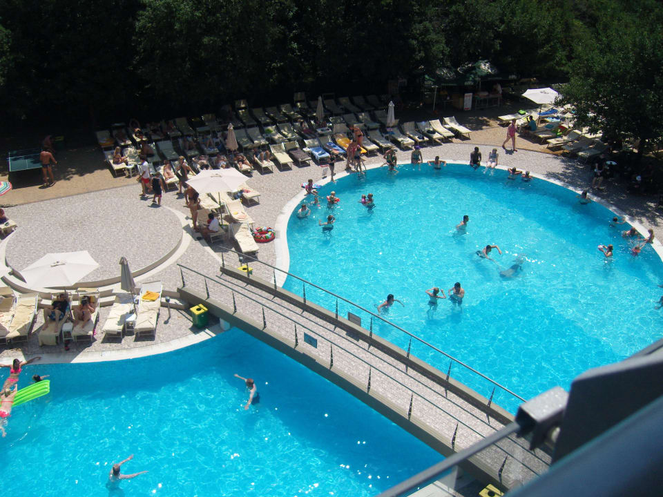 Blick vom Balkon HVD Viva Club Hotel