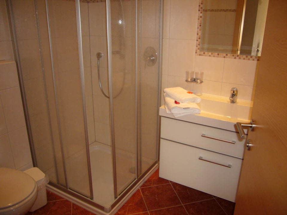 Badezimmer Appartement 5 Apart-Hotel Sonnhof