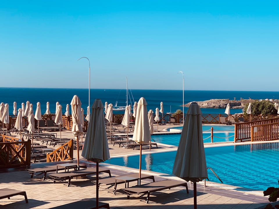 Ausblick Hotel Kalithea Horizon Royal