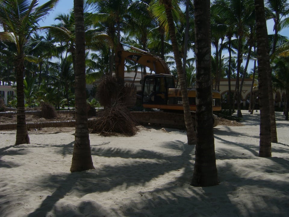 Bauarbeiten Hotel Riu Bambu
