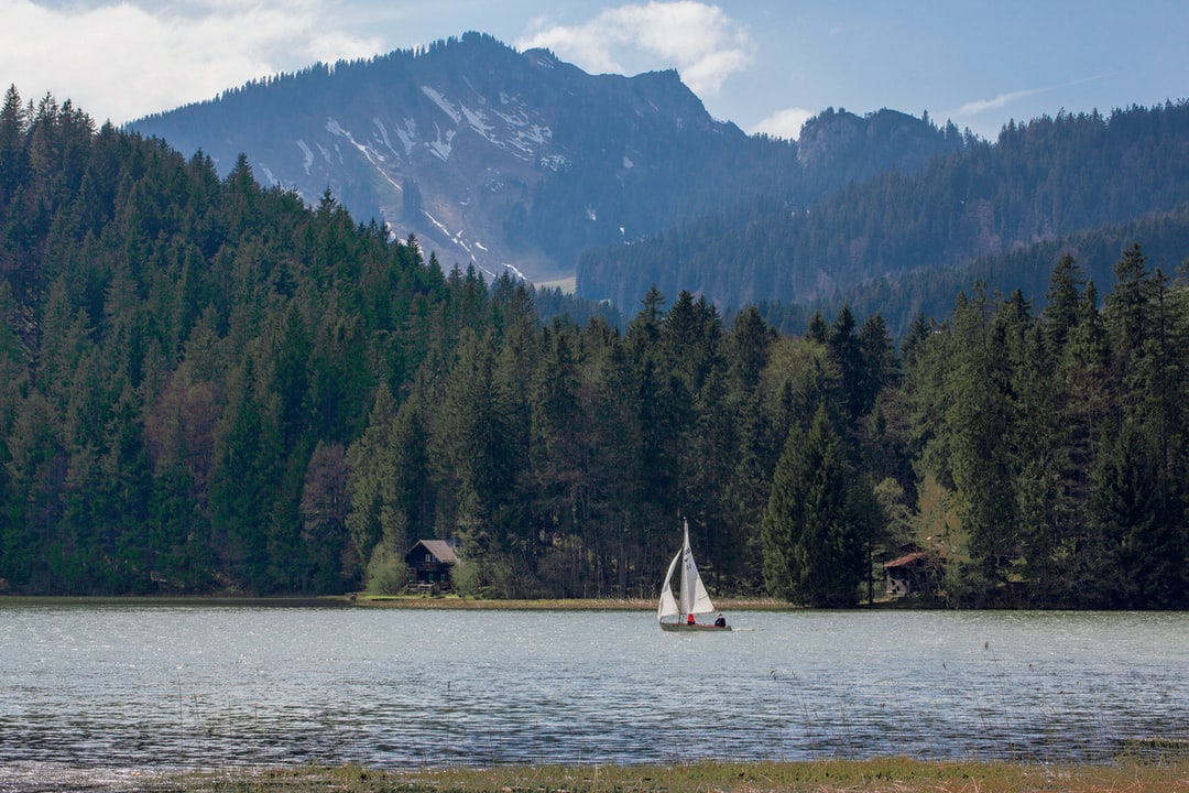 Blick von der Sonnenterrasse Berggasthof Willy Merkl Haus