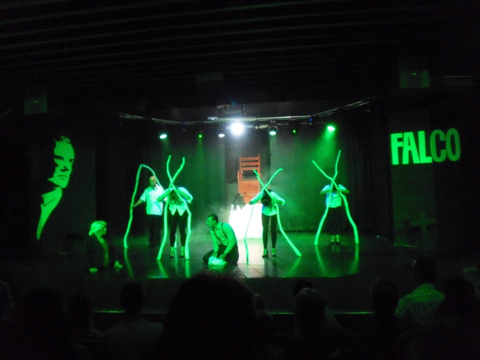 Musical-Aufführung "Falco" Sotavento Beach Club