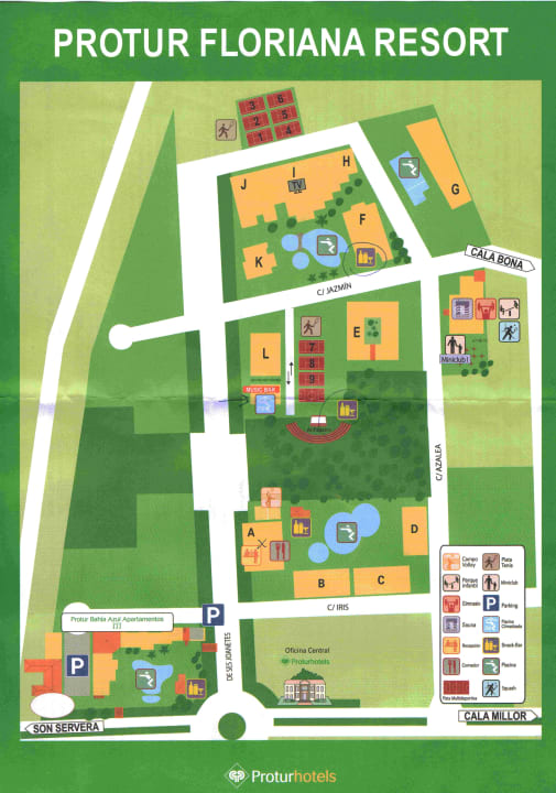 Floriana Übersicht Protur Floriana Resort Aparthotel