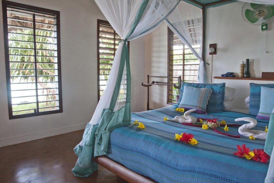 Schlafzimmer - Matemwe Bungalow Matemwe Lodge
