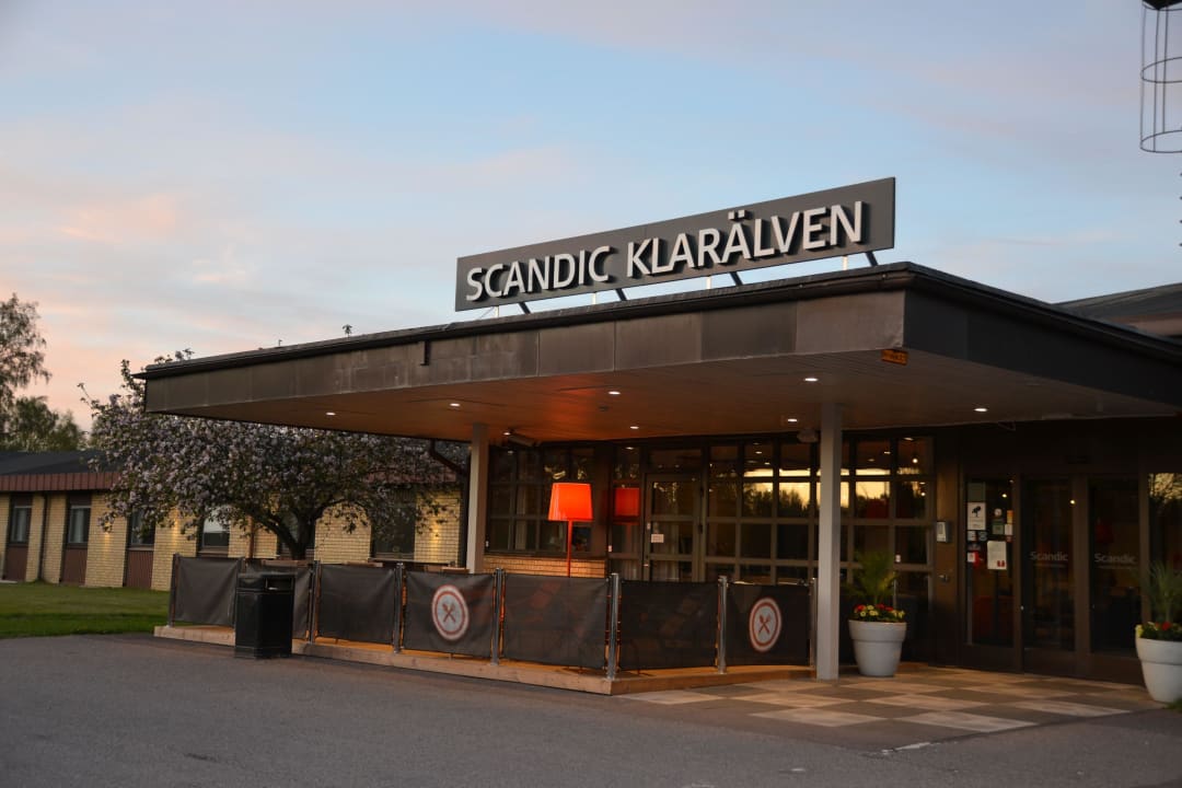 Eingangsbereich Hotel Scandic Klaralven Karlstad