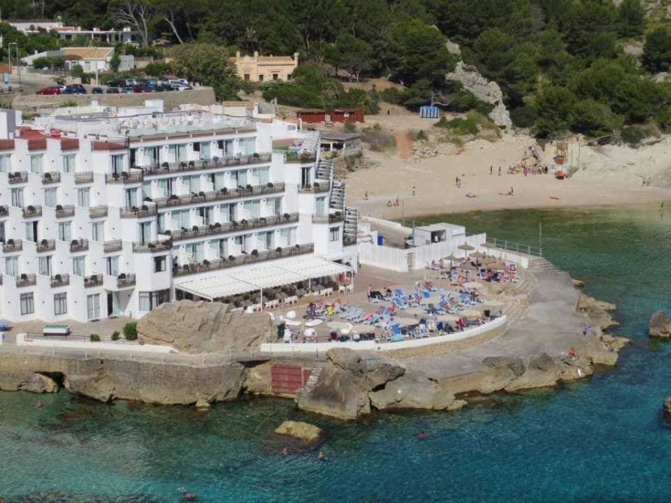 Vom gegenüberliegenden Felsen Globales Don Pedro