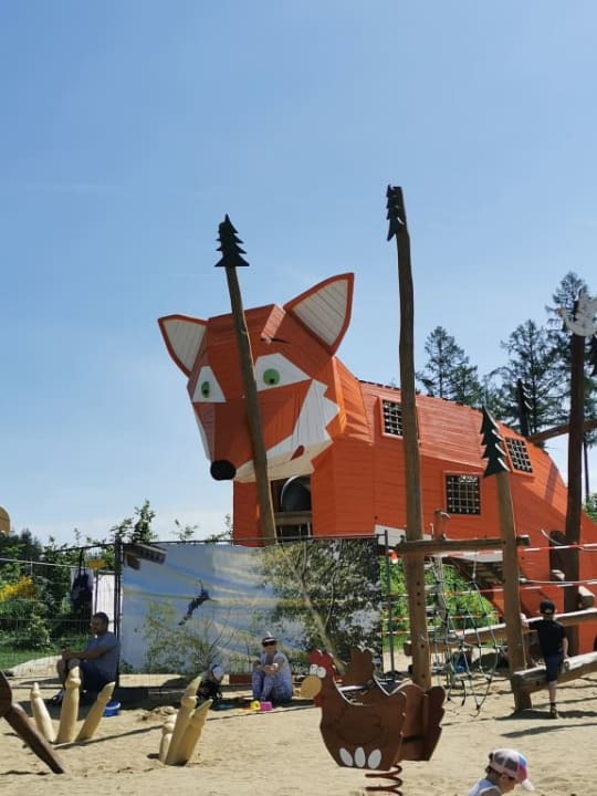 Spielplatz Fuchs Center Parcs Park Allgäu