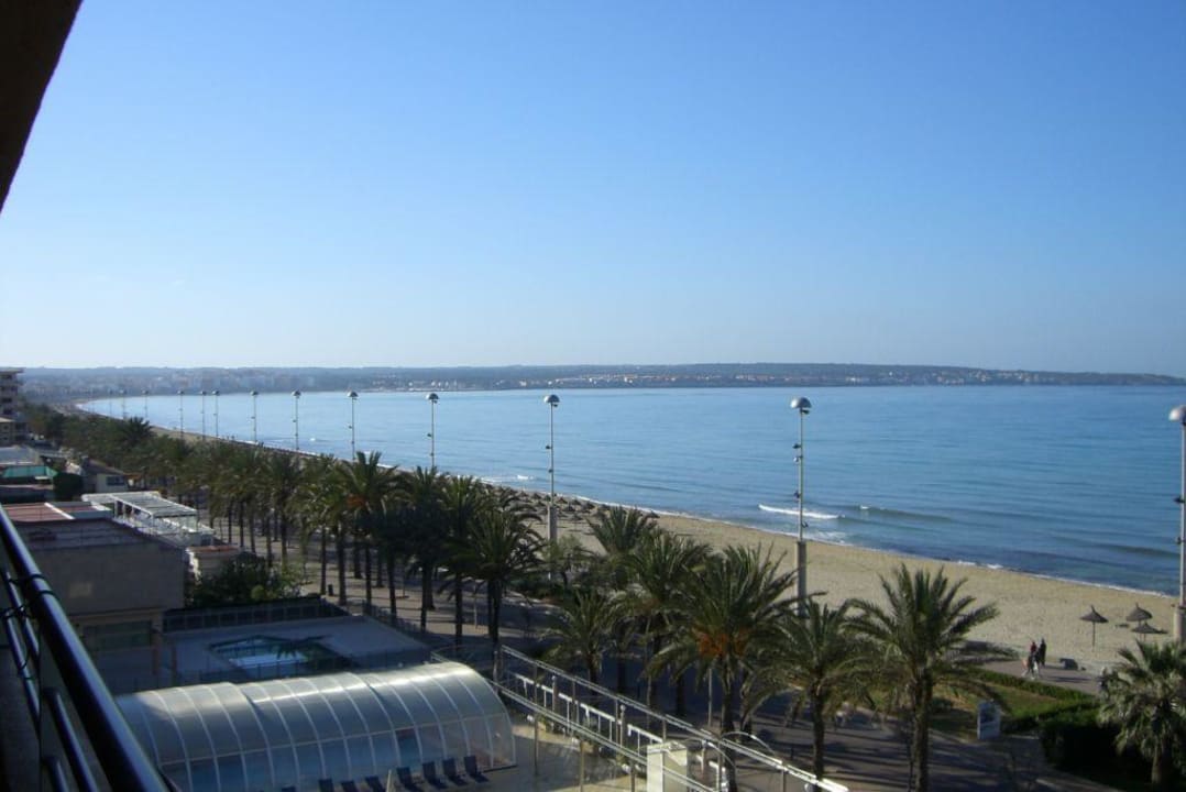 Zimmerausblick allsun Hotel Pil-lari Playa