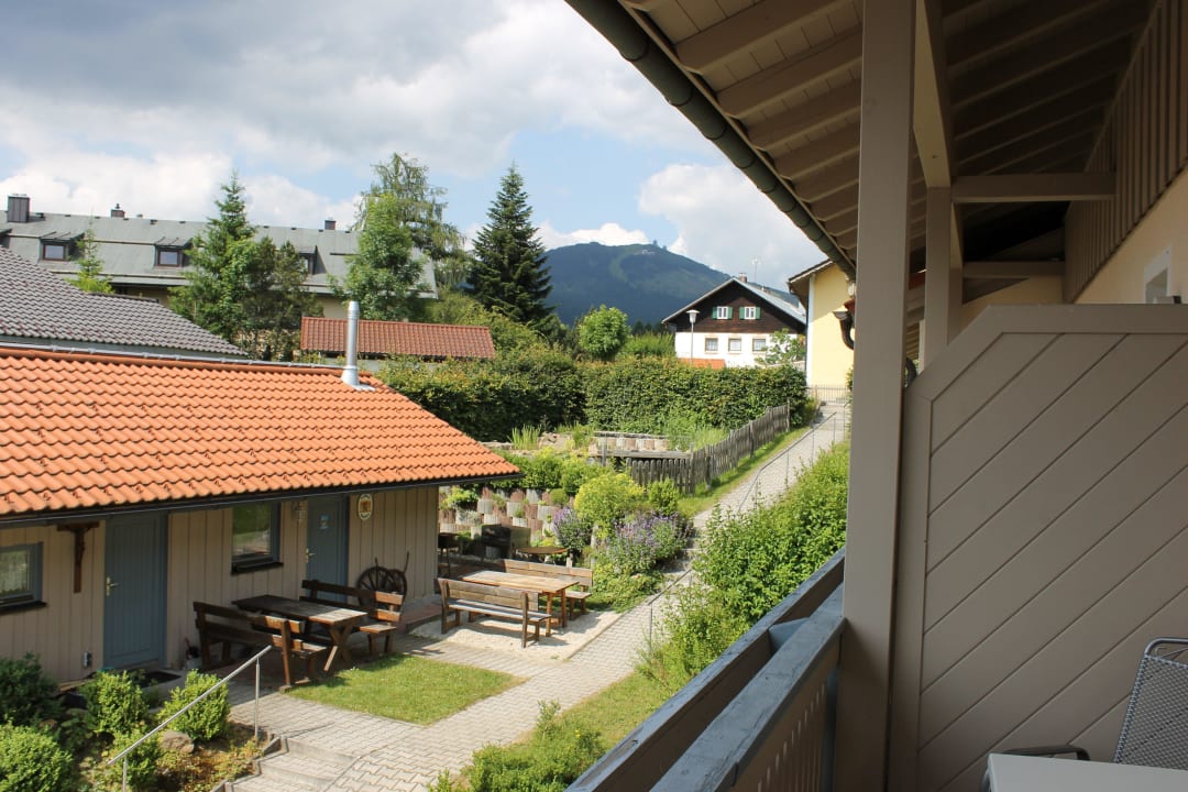 Bergblick von Wohnung Landhaus Arberkristall