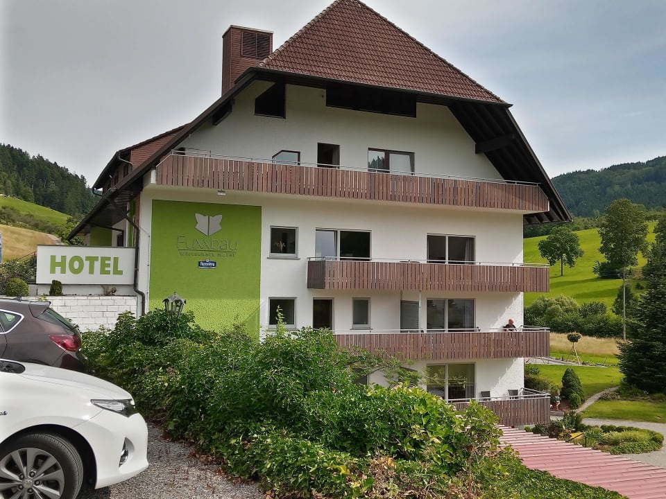 Außenansicht Hotel Fuxxbau