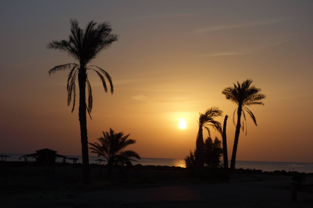 Sonnenaufgang am Nordstrand Lahami Bay Beach Resort