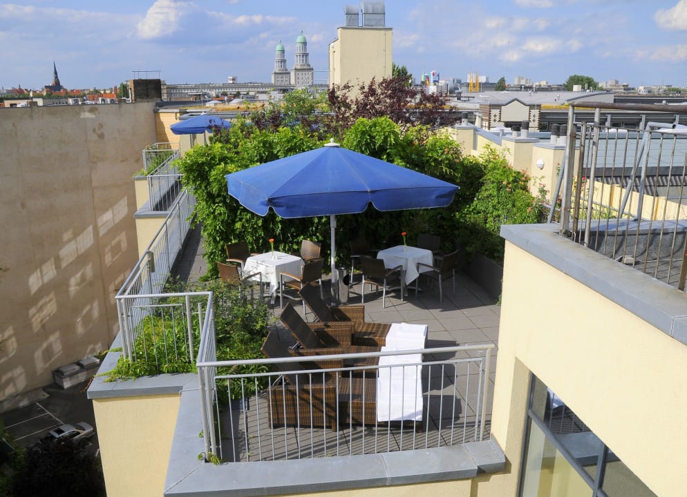 "Dachterrasse" Upstalsboom Hotel Friedrichshain (geschlossen) (Berlin