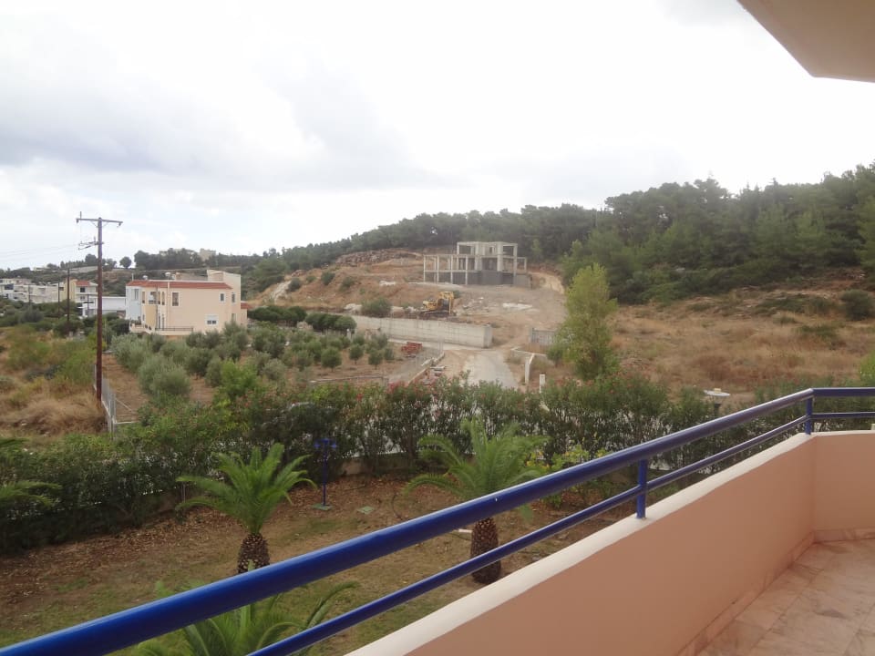 Ausblick nach rechts war nicht so schön Kresten Palace Hotel