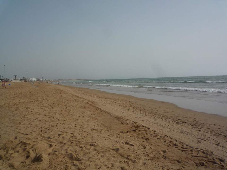 Langer Sandstrand Atlas Amadil Beach Hotel