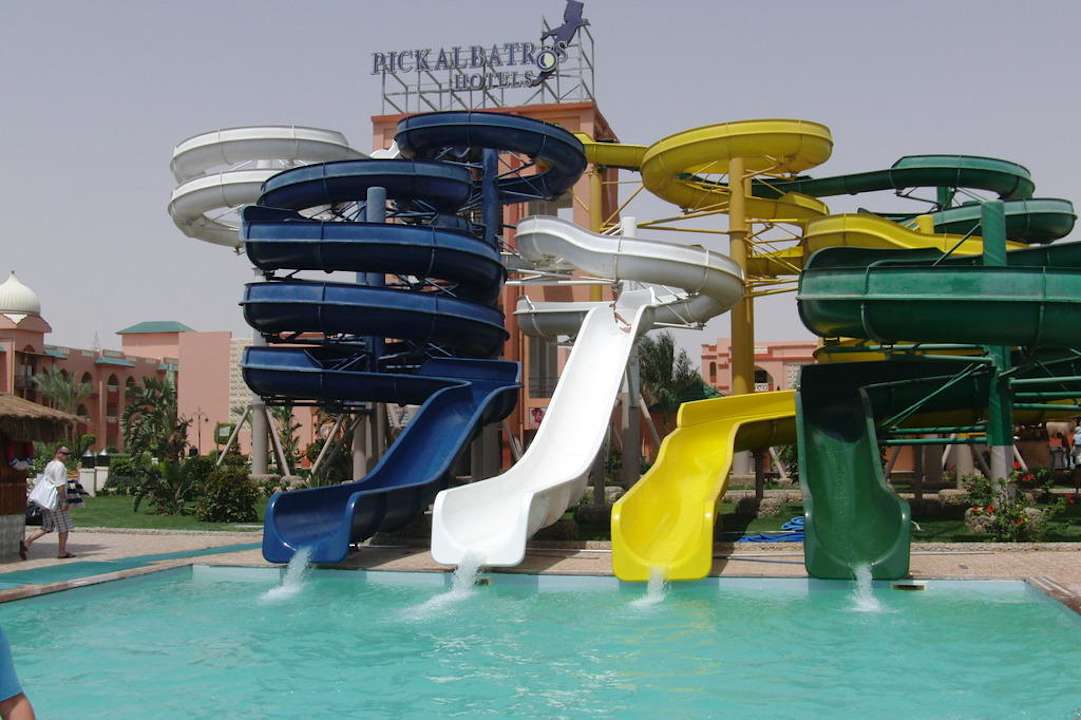 Rutschen im Beach Albatros Garden Pickalbatros Aqua Park Resort - Hurghada