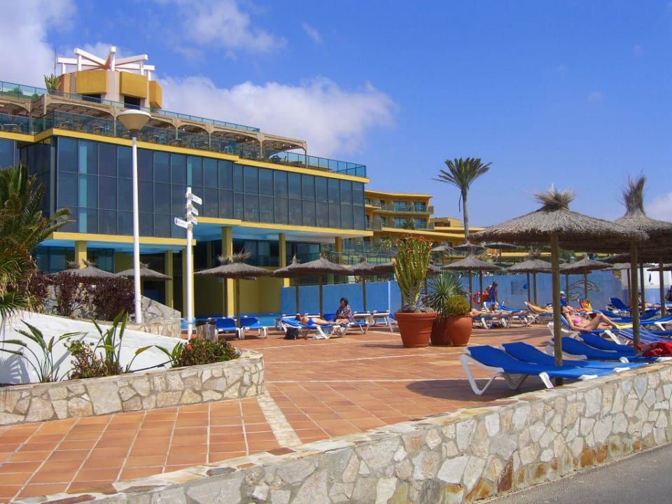 Außenansicht Bar und Frühstücksterrasse SBH Club Paraiso Playa
