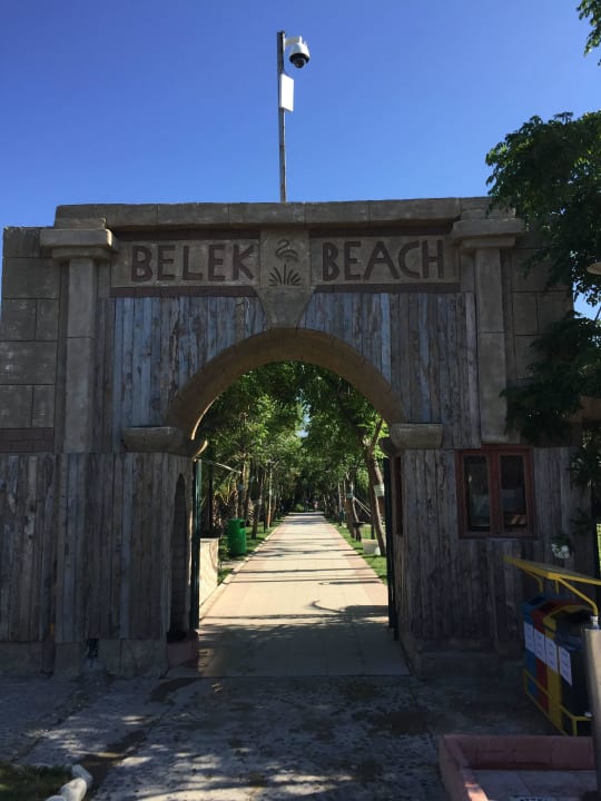 Eingang zum Hotel Belek Beach Resort Hotel