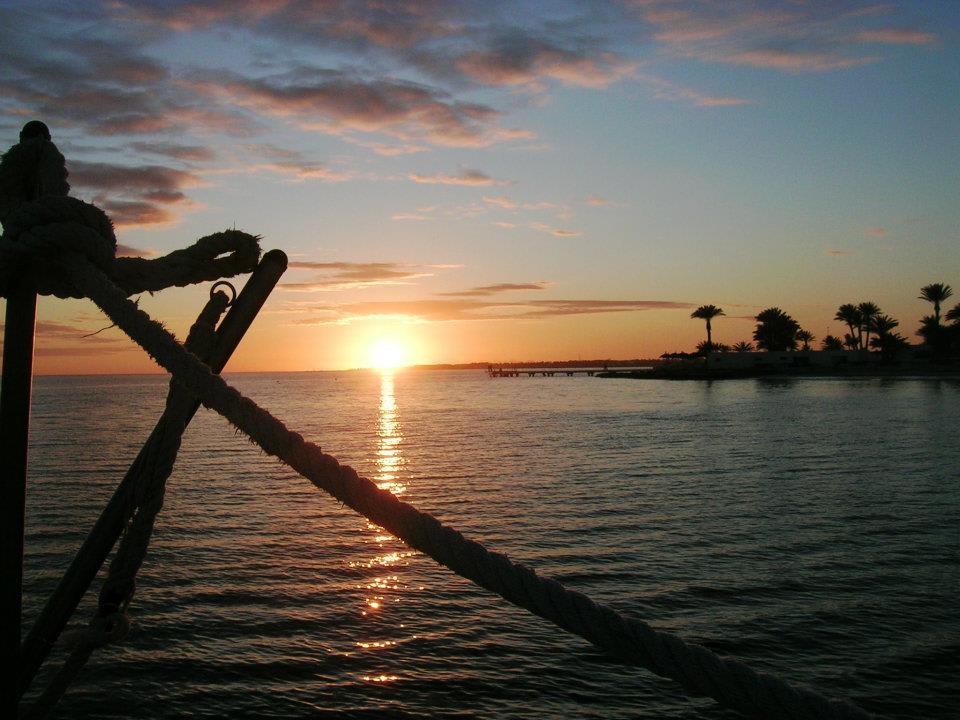 Sonnenuntergang Hotel El Mouradi Djerba Menzel