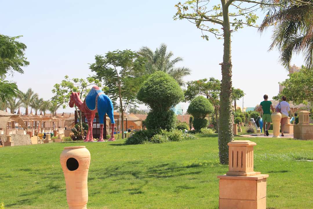 Gartenanlage zwischen Pool und Strand Pickalbatros Palace Resort