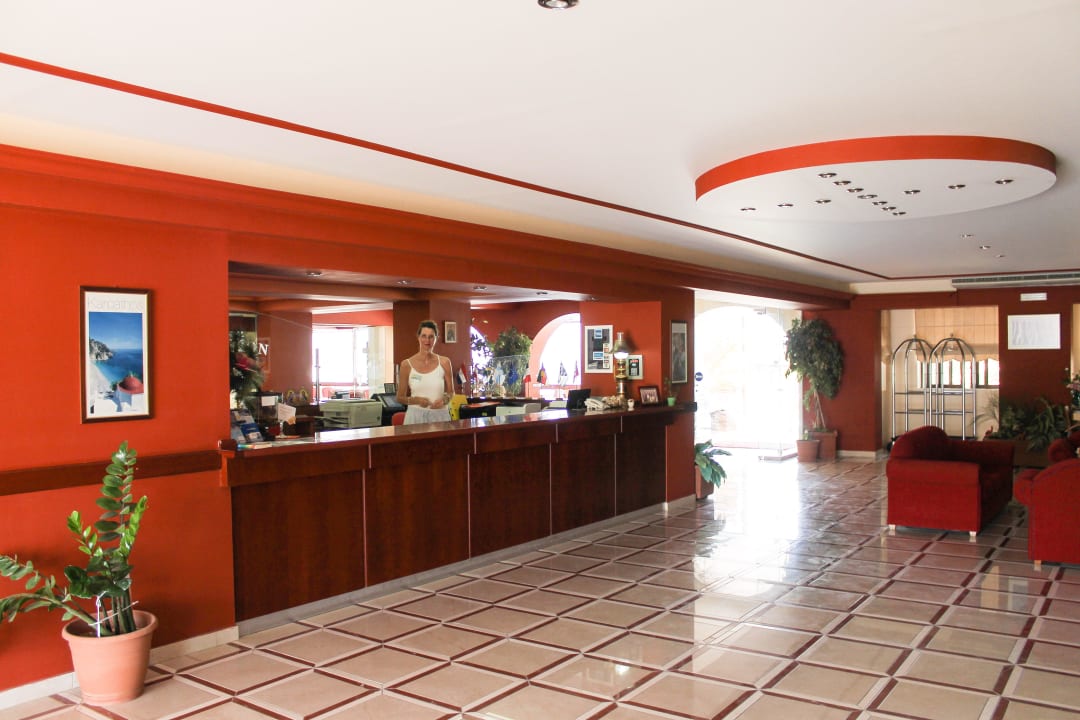 Die Lobby mit Sabina Hotel Seven Stars