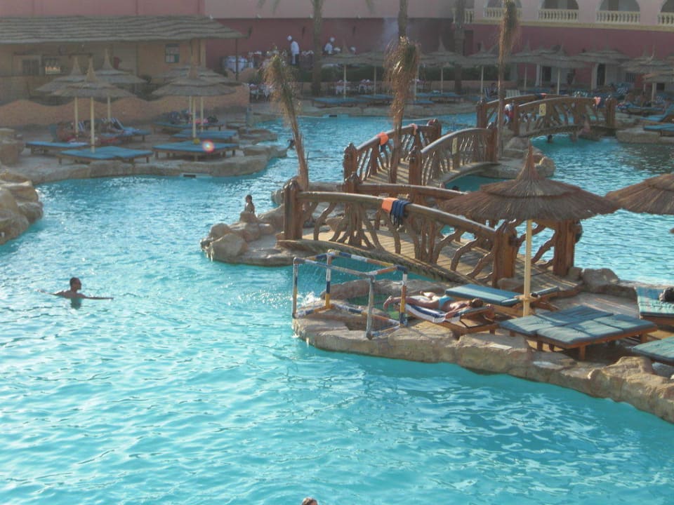 Wunderschöne Poollandschaft Pickalbatros Alf Leila Wa Leila Resort - Neverland Hurghada