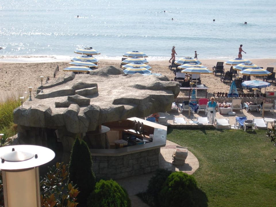 Strandbar vom Hotel Hotel Bilyana Beach