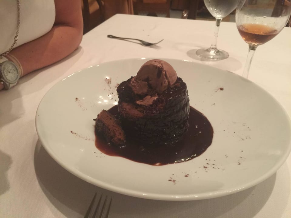 Schokobombe beim Italiener JOIA Paraiso by Iberostar