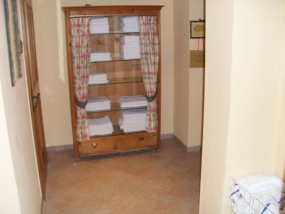 Handtücher im Saunabereich Hotel Garni Sonnleitn