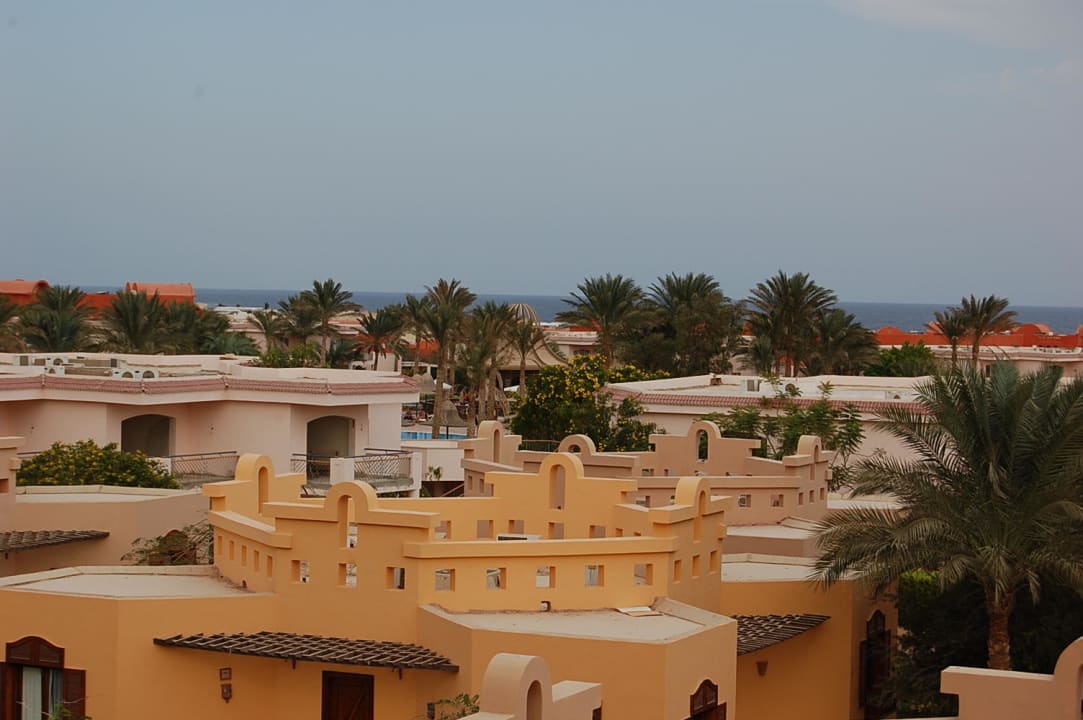 Widok z okna Hotel Nubian Village