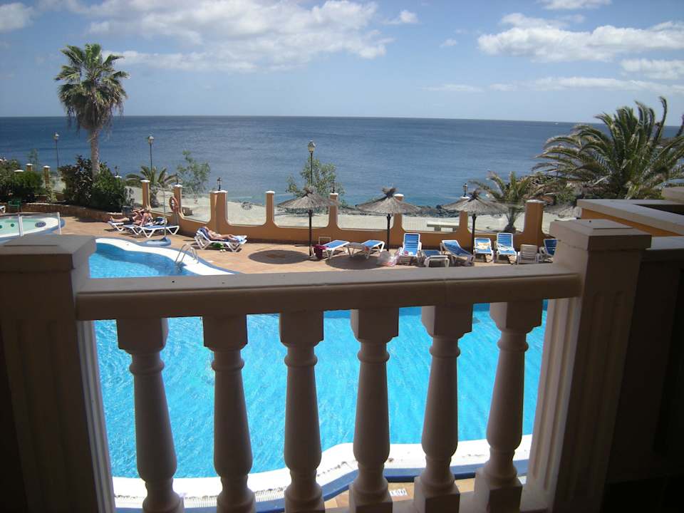 Ausblick aus dem Balkon Elba Castillo San Jorge & Antigua Suite Hotel