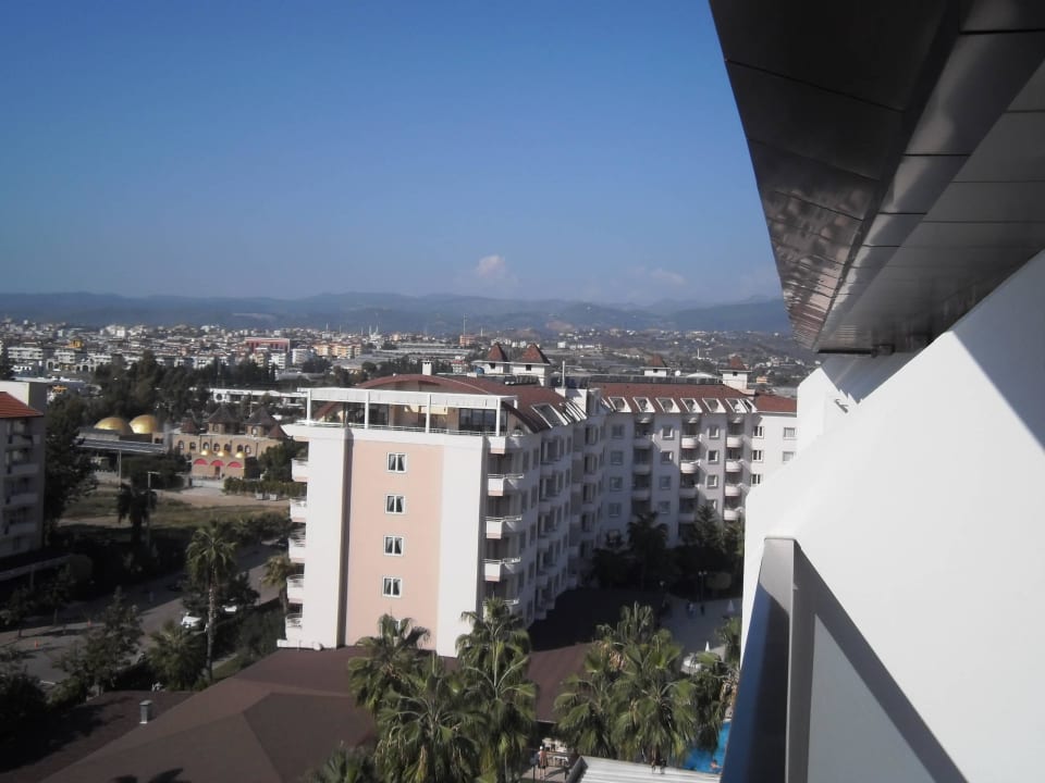 Ausblick vom Zimmer aus Hotel Royal Garden Beach