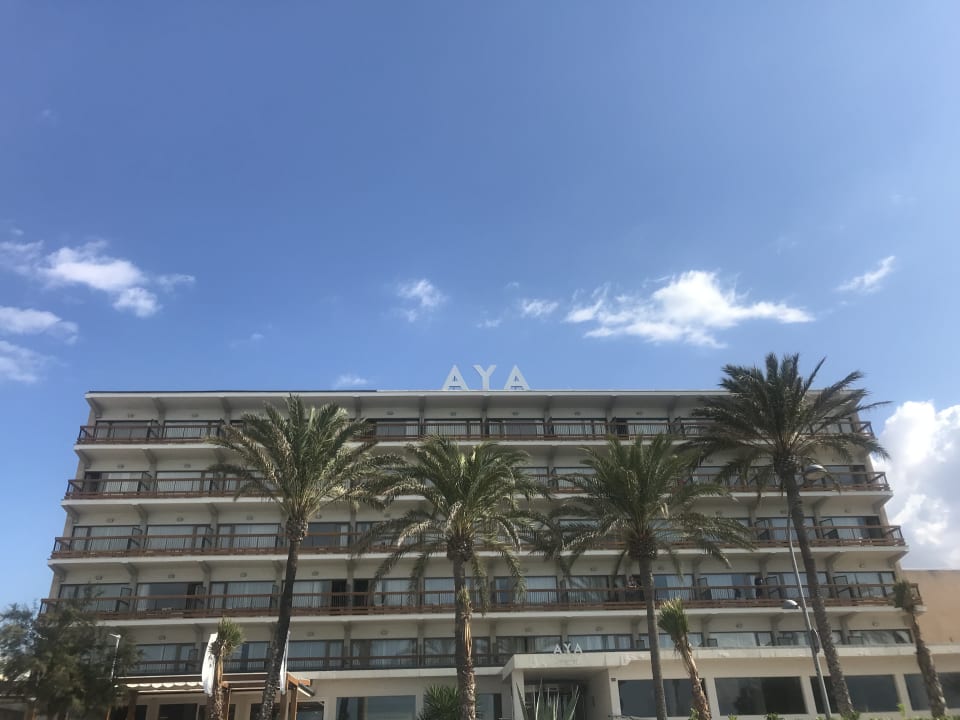 "Vom AYA Hotel Von Vorne V..." AYA Seahotel (Platja De Palma / Playa De ...