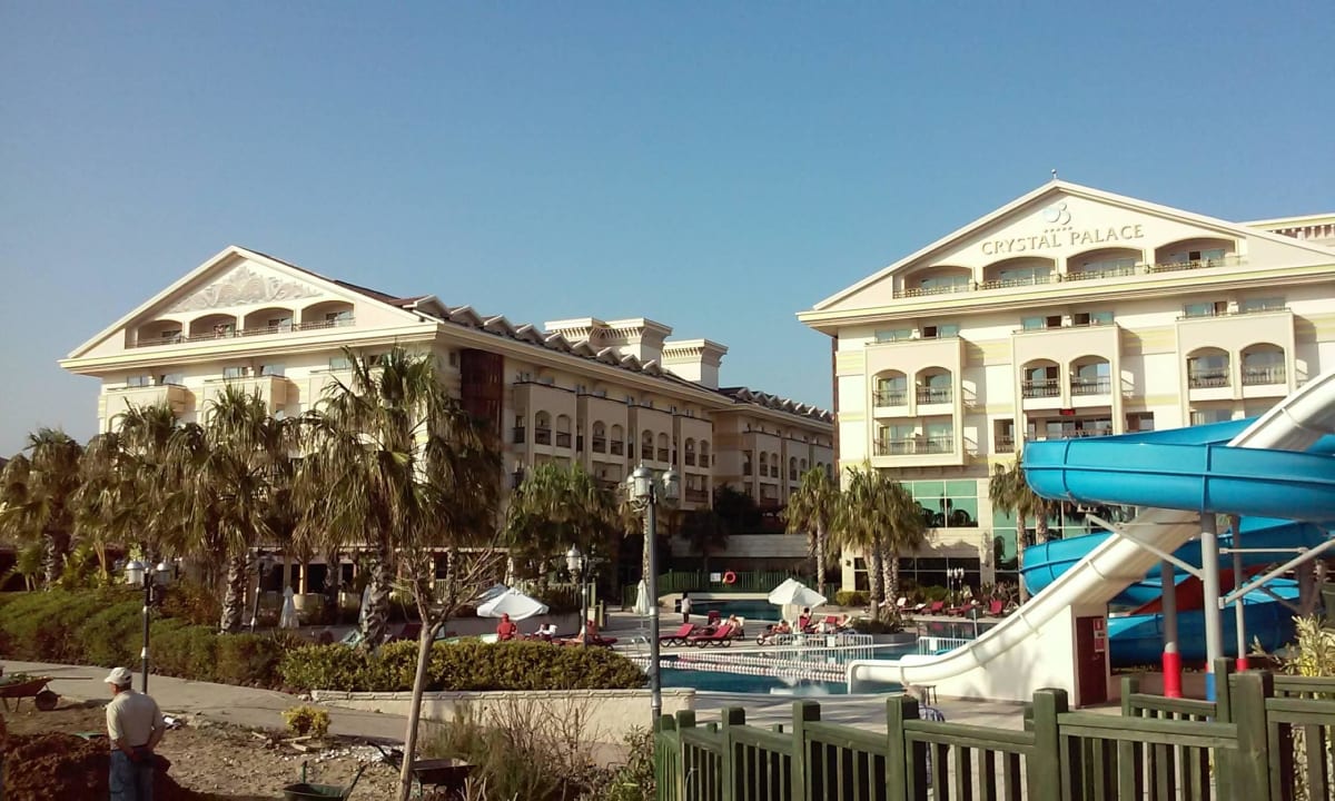 Vom Strand aus gesehen Diamond Excellence Resort & Spa