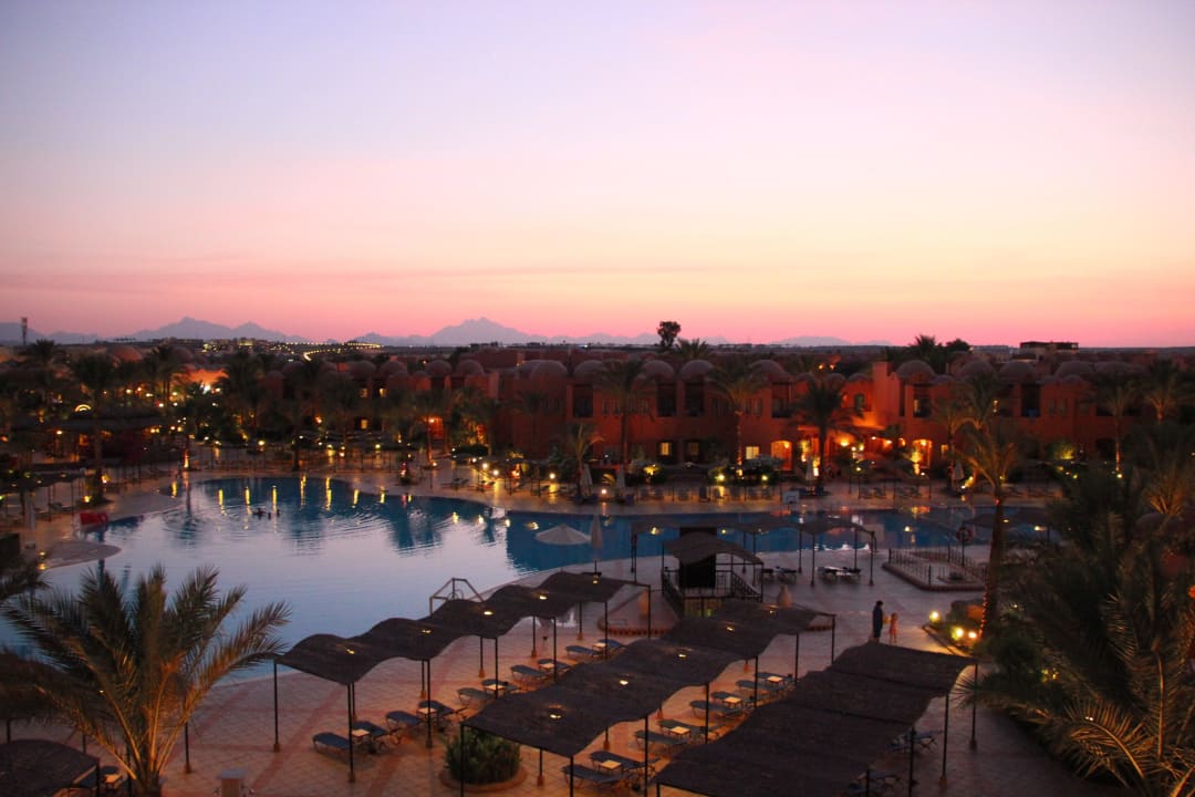Sonnenuntergang Jaz Makadi Oasis Resort
