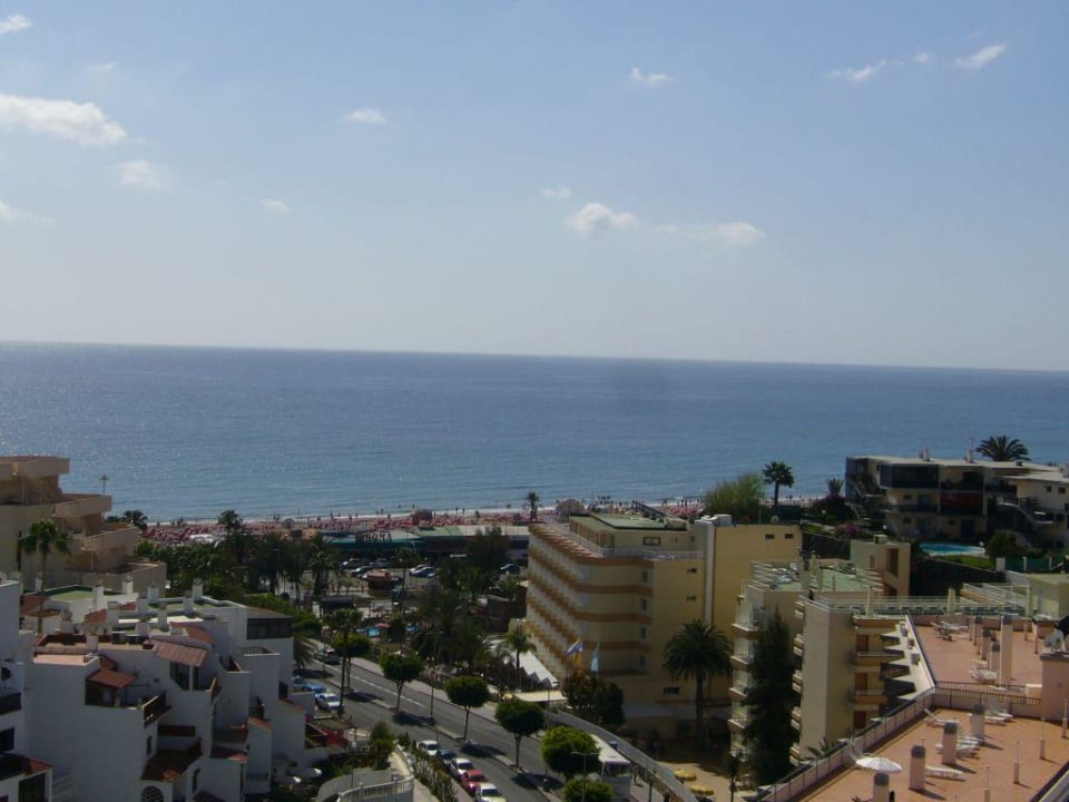Blick aus der Fkk Terraze des Hotel Sandy Beach Seaside Hotel Sandy Beach