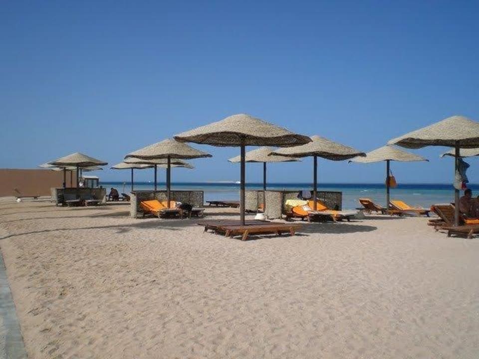 Strand Richtung Restaurant Lagoon Grand Makadi
