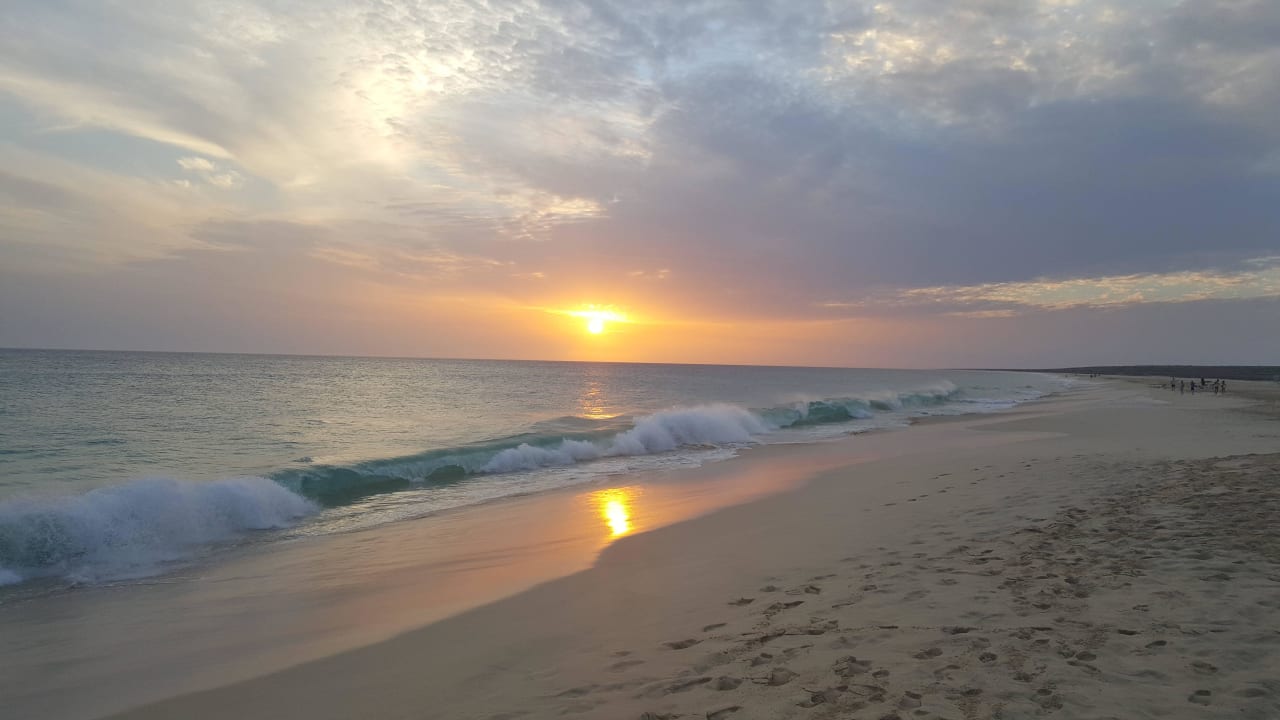 Sonnenuntergang Hotel Riu Touareg